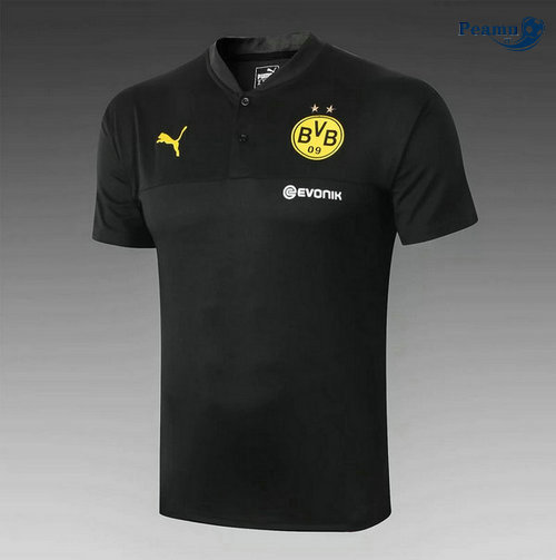 Kit Maillot Entrainement Borussia Dortmund + Pantalon Noir 2019-2020 M016