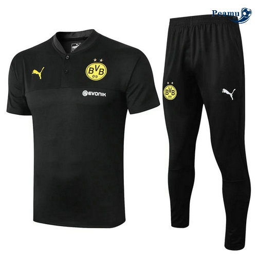 Kit Maillot Entrainement Borussia Dortmund + Pantalon Noir 2019-2020