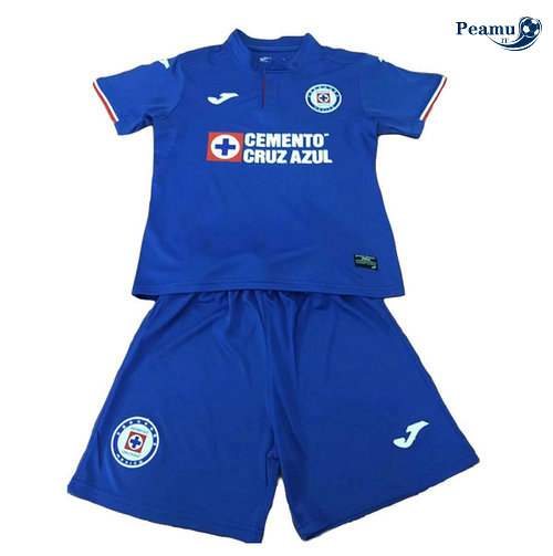 Maillot foot Cruz Azul Enfant Domicile Bleu clair 2019-2020