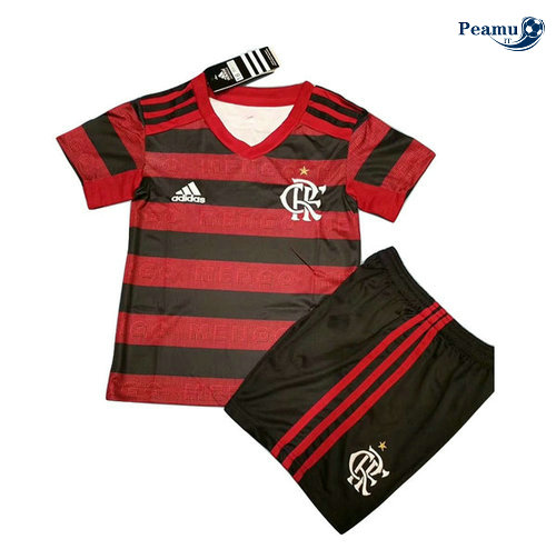 Maillot foot Flamengo Enfant Domicile Rouge/Noir 2019-2020