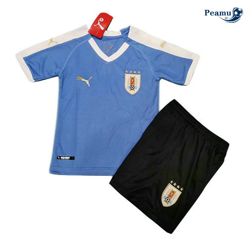 Maillot foot Uruguay Enfant Domicile Bleu clair 2019-2020