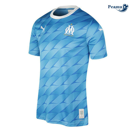Maillot foot Marseille Exterieur Bleu clair 2019-2020