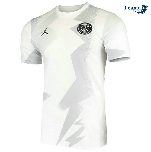 Maillot foot PSG Pre-Match Bianco 2020-2021