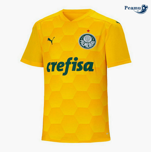 Maillot foot Palmeiras Domicile Portiere Jaune 2020-2021