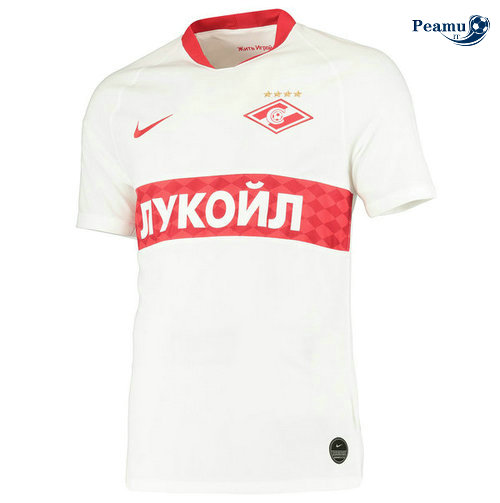 Maillot foot Spartak Moscou Exterieur Bianco 2019-2020