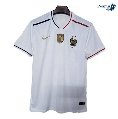 Maillot foot France Exterieur Bianco 2019-2020
