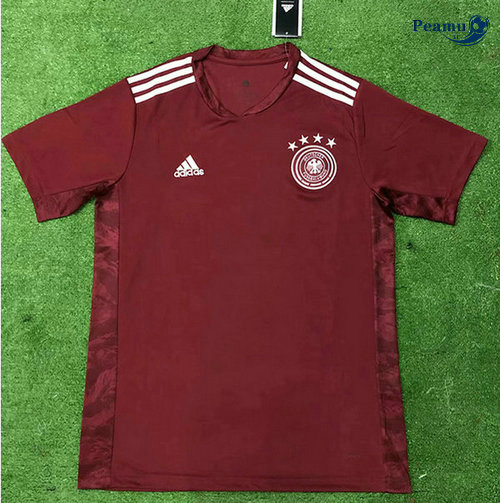 Maillot foot Allemagne Rouge 2019-2020
