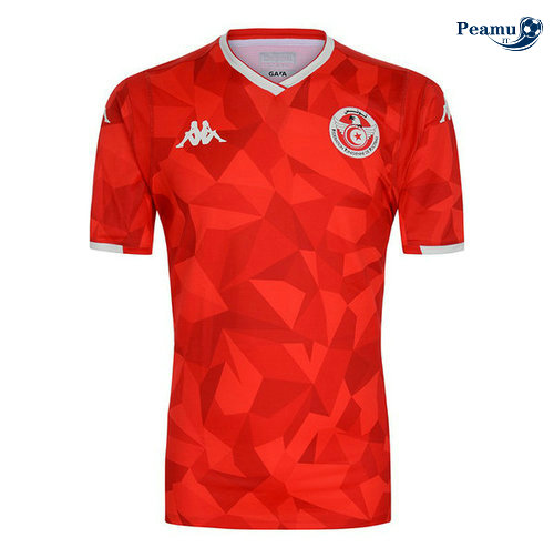 Maillot foot Tunisie Exterieur Rouge 2019-2020