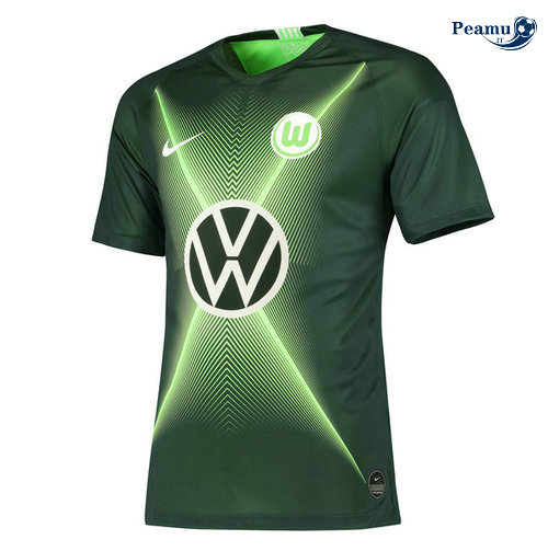 Maillot foot VfL Wolfsburg Domicile Verde 2019-2020