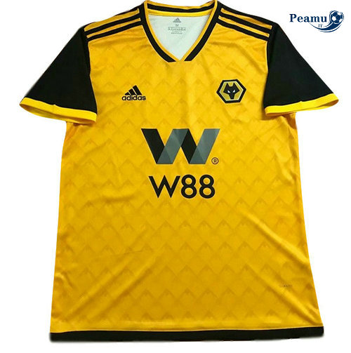 Maillot foot Wolves Rouge 2019-2020