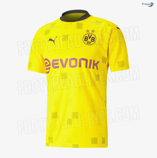 Maillot foot Borussia Dortmund Champions League Jaune 2020-2021