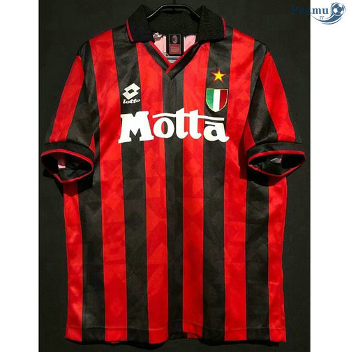 Maillot Rétro AC Milan Domicile 1993-94