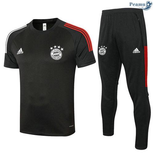 Kit Maillot Entrainement Bayern Munich + Pantalon Noir 2020-2021