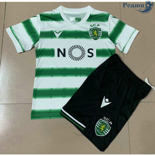Maillot foot Sporting Lisbon Enfant Domicile 2020-2021