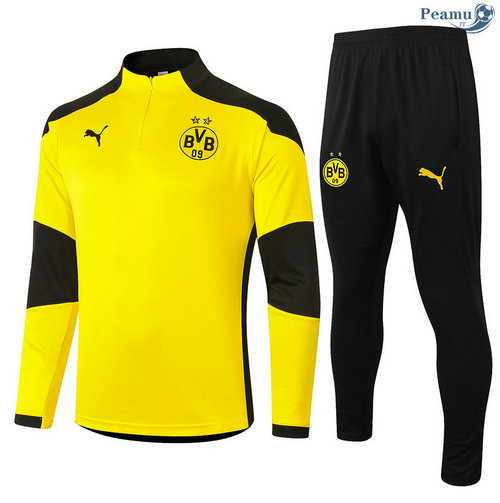 Survetement Borussia Dortmund Jaune 2020-2021