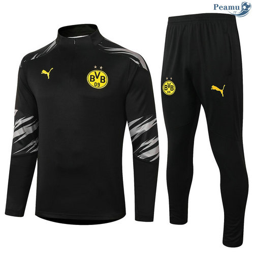 Survetement Borussia Dortmund Noir 2020-2021