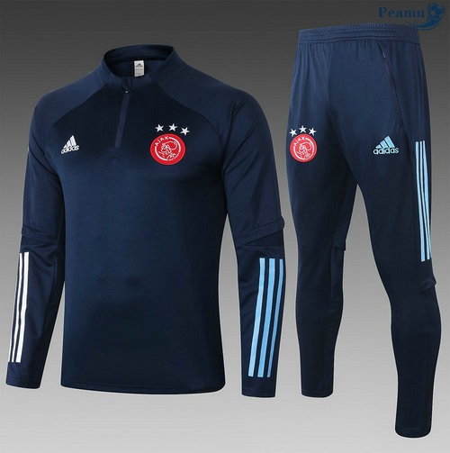 Survetement AFC Ajax Enfant Bleu Marine 2020-2021